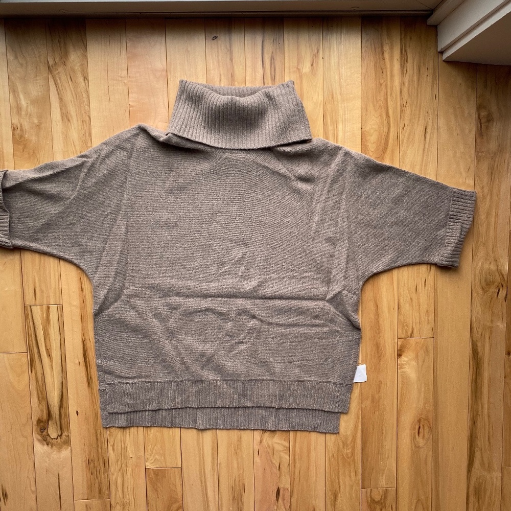 LL Bean Merino Wool Cowl Neck Fall Sweater